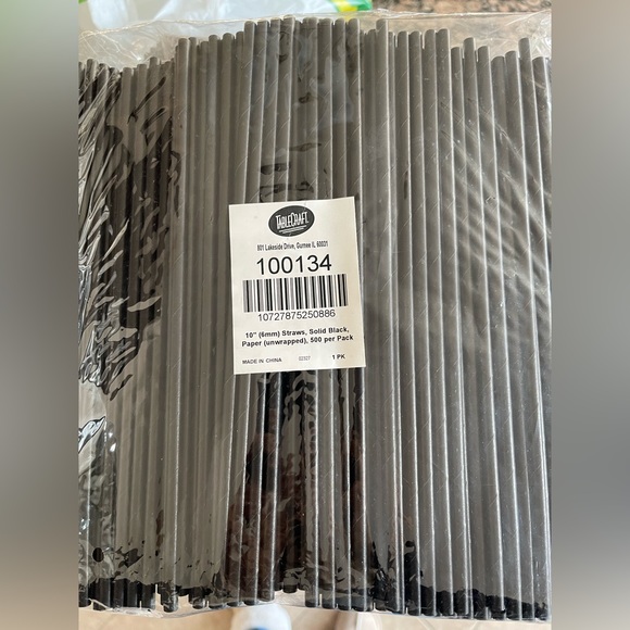 Table Craft 500pk Paper Straws - Picture 1 of 1
